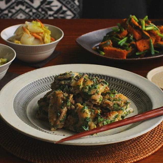 鶏肉の香菜和え（コリアンダーチキン）