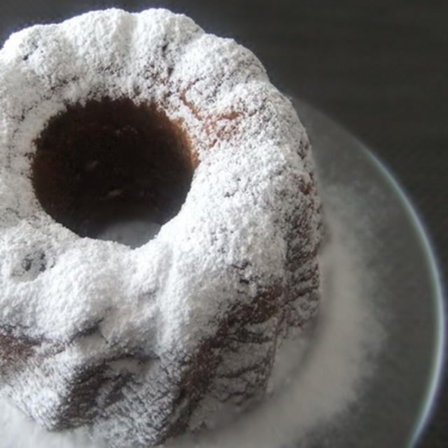 クリスマスの「ダークチョコレート・クグロフ」②♪