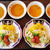 ４種類のチーズカレー食べ比べ☆かにかまと春キャベツの山葵風味のサラダ♪☆♪☆♪