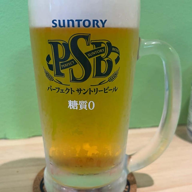 パーフェクトサントリービール生と２品500円　甲子園口　昼はスープ専門店ベジラボ　夜はかなや