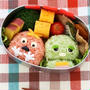 ガチャピン＆ムック＊キャラ弁