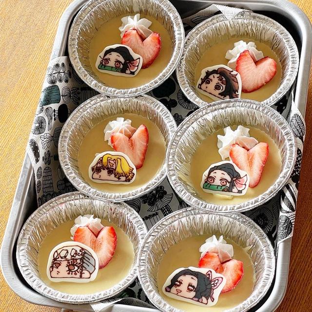 鬼滅の刃お芋プリン。