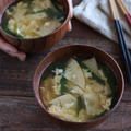 【レシピ】たけのこと卵の中華スープ