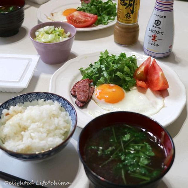 休日ごはん＊朝食と昼食