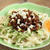 冷凍うどんで時短♪簡単・肉味噌のジャージャー麺うどん