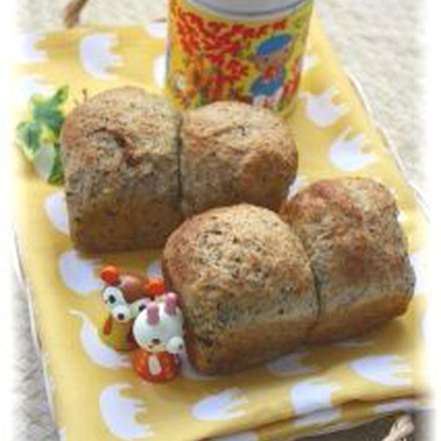 バナナと紅茶のミニ食パン。