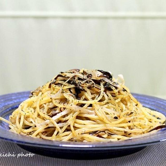 「ごぼうと佃煮昆布のぺペロンチーノ」＆「なかなか美味しい洋食屋さん」