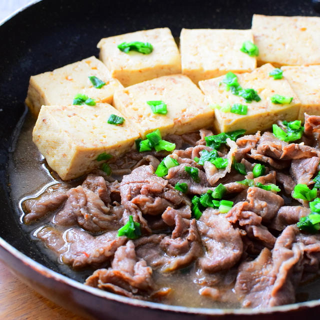 ピリ辛！牛肉豆腐のレシピ