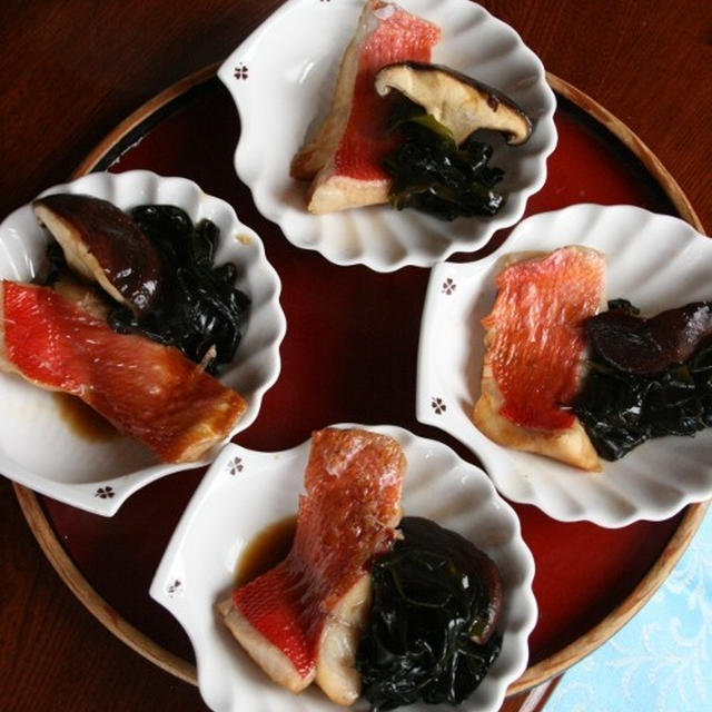 3ババ飯：金目の煮つけ