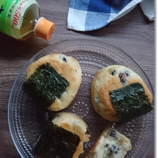 マーボーパン＆おにぎりアクション第三弾☆黒豆おにぎりマフィン