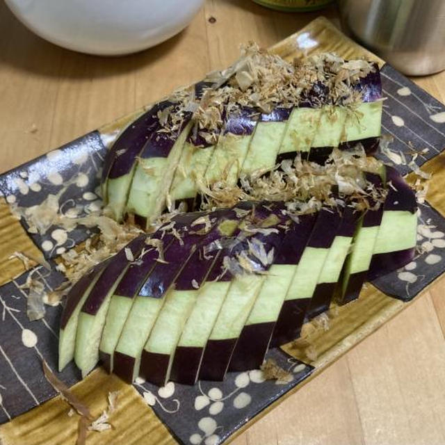 水茄子で三品