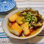 めんつゆで簡単調理！とろーり餡が美味しい鮭ときのこの揚げだし-時短＊節約
