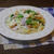 たけのこと菜の花の和風クリームパスタ