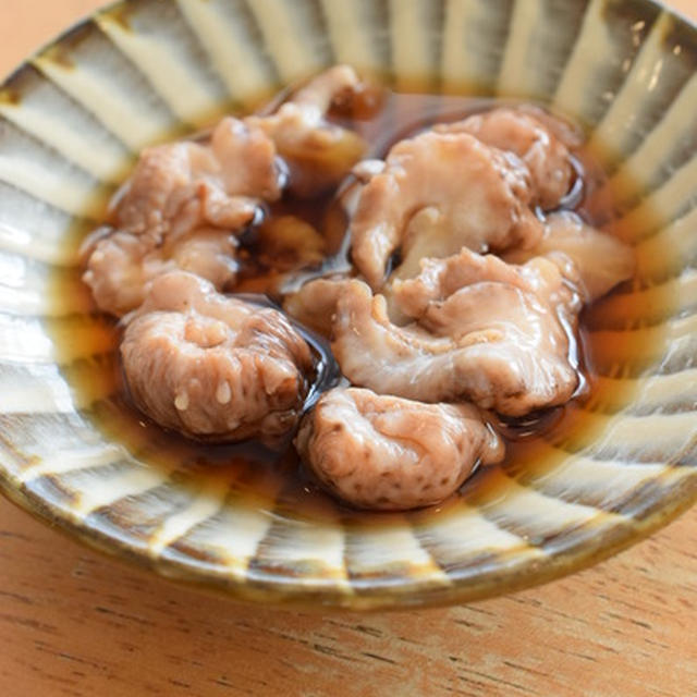 魚屋さんで対面調理してもらいました。ナマコ酢。日本酒ぐびり｜パパの料理塾 2018年1月全6回3カ月、1期生募集開始