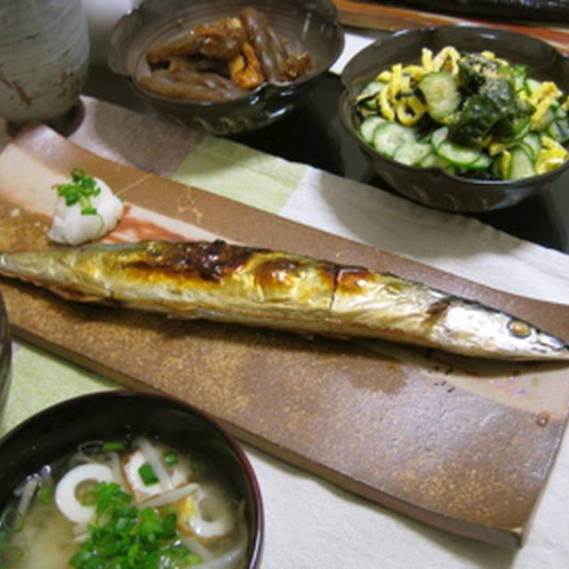 秋刀魚定食☆