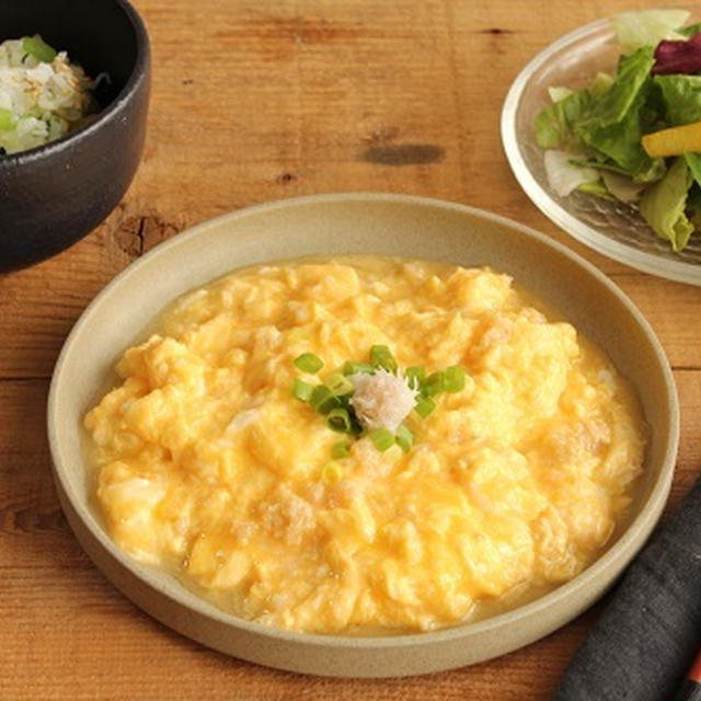 とろっとろクリーミーかに玉な日♪