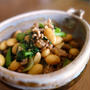 フライパンで大豆の煮物　