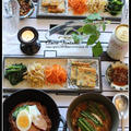 ビビン麺、チヂミ、チゲ！で、韓国料理♪