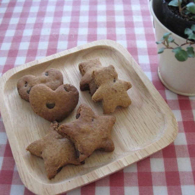まぁりさんの*全粒粉のメープルミルキークッキー