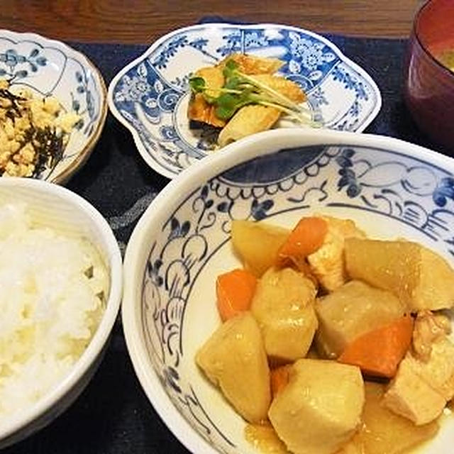 年を感じる　＆　里芋の煮物