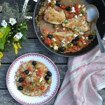 Mediterranean Chicken 地中海風チキン