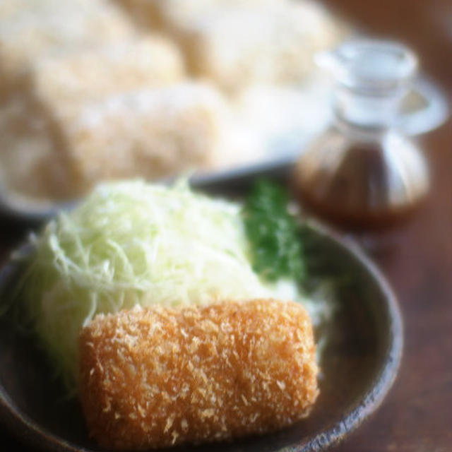 謹製コロッケ・チーズ入り。
