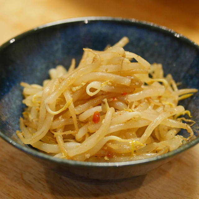 【レシピ】最強のコスパ惣菜「もやしのピリ辛ナムル」冷やしてシャキシャキがお気に入り