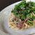 豚ロースとシシトウの梅醤油パスタ