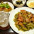 鶏とゴーヤの梅肉炒め