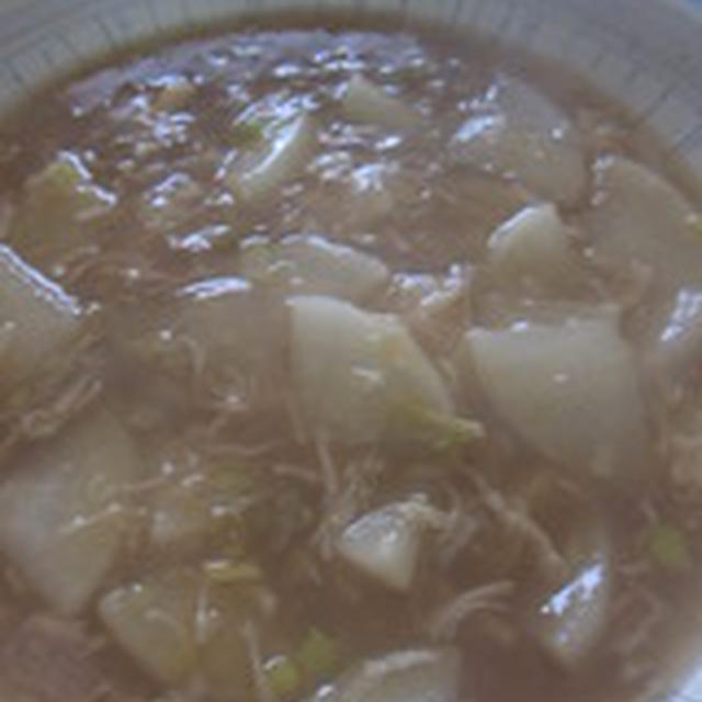「大根と帆立の中華風煮物」