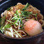 すき焼き風ぶっかけうどん