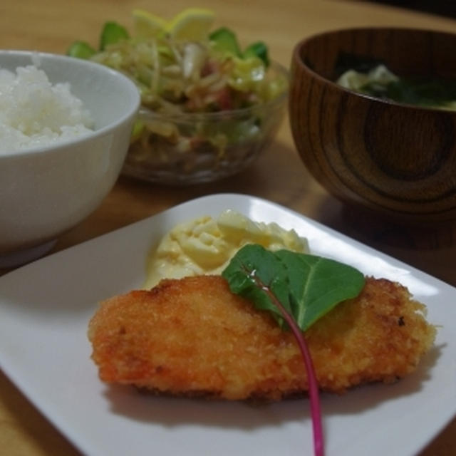 鮭のタルタルフライ☆