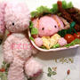 ピンクのうざぎちゃんのお弁当♡♡