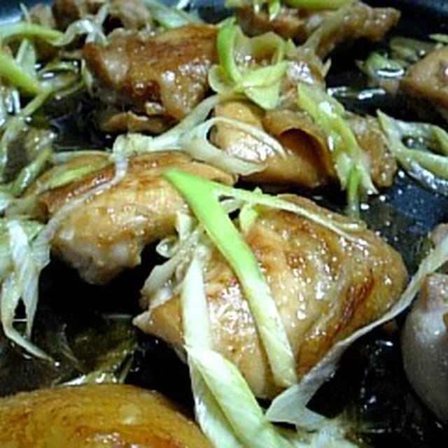 鶏肉の漬けダレ焼き＆卵のコンソメスープ蒸し♪