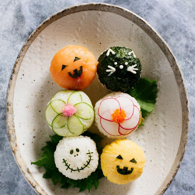 Halloween Temari Sushi