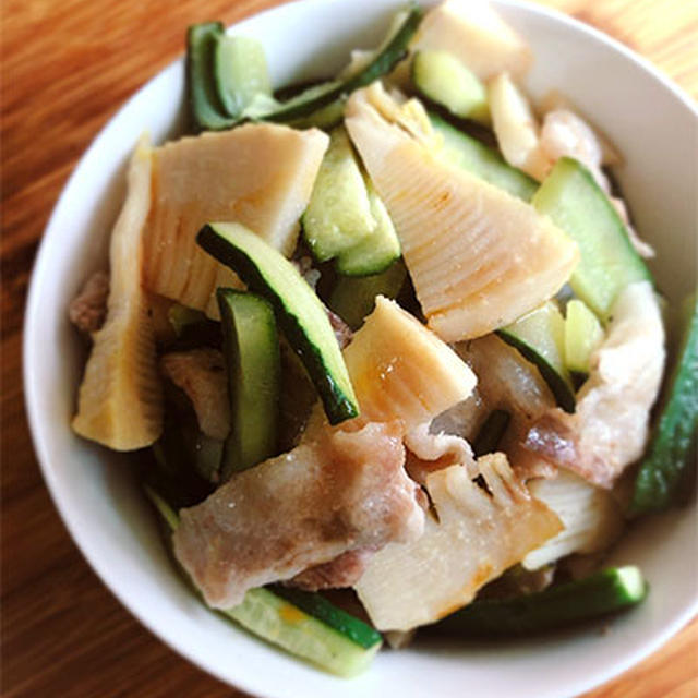 筍茹でたら、今年もザー丼