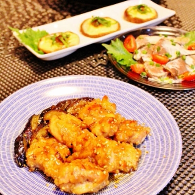 セサミチキンで簡単に♪
