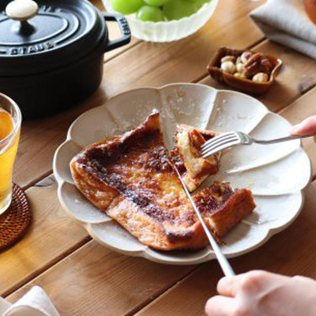 今日は「朝ごはんいろいろ」朝はのんびり好きな時間。