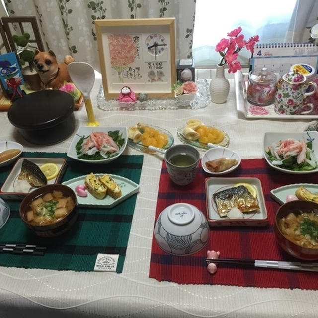 干し鯖で和風朝ごはん