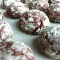 チョコレートクリンクル　Chocolate Crinkle Cookies