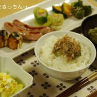 うちごはん　～ちょい盛りおかずプレートとわらびのたたき～