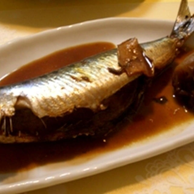 いわしづくし♪鰯の梅煮（梅酒の梅使用）と鰯のお刺身★