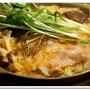 《鰯丼続編》キムチチゲ鍋／おつまみは揚げ出し豆腐とニンニク葱味噌です。／