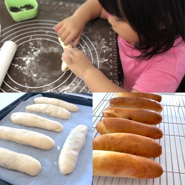 [ご自宅出張レッスン開催報告】手にもって笑顔がいっぱい！やわらかチョコスティックパン作り