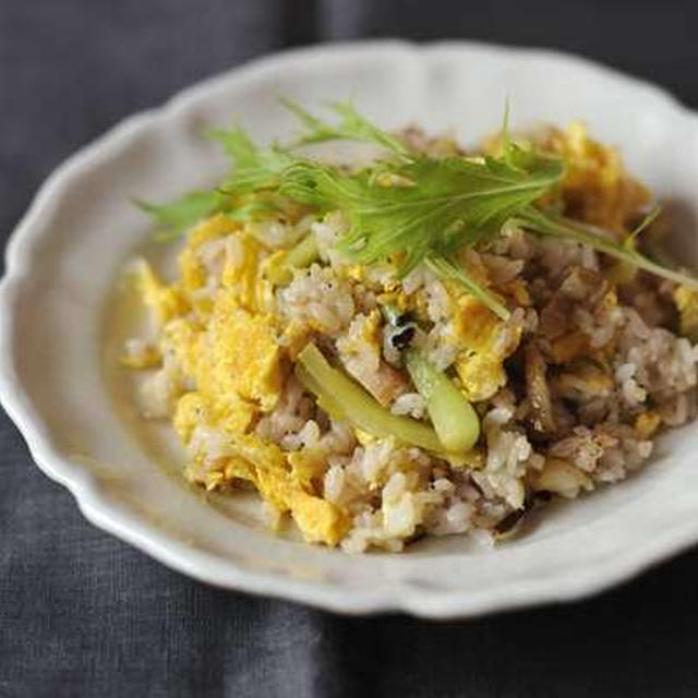 伊江島の島らっきょうチャーハン