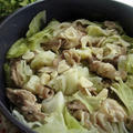 豚肉とキャベツの蒸し鍋