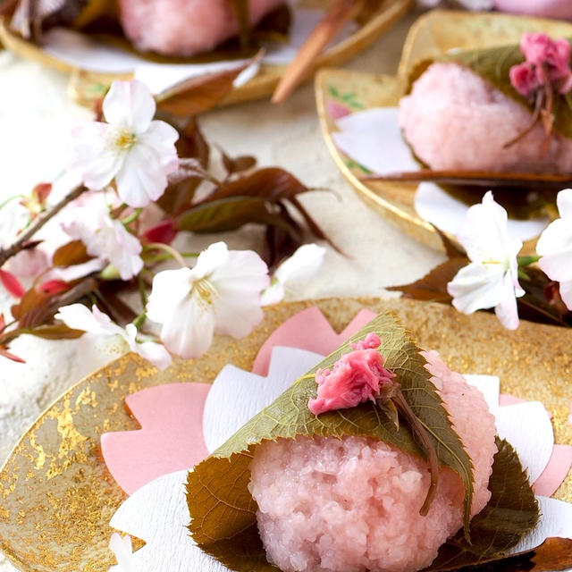 【レンジで作れる驚きの簡単さ】関西風の桜もち