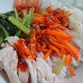 ヘルシービビンバの簡単レシピ。鶏むね肉✕ナムルたっぷり♪韓国お店映像も