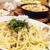 紫蘇の実のパスタ♪手作り柚子茶。