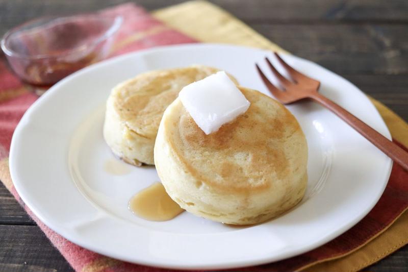 厚焼き豆腐おからパンケーキ♪卵なし小麦粉なし！簡単おからパウダーレシピ